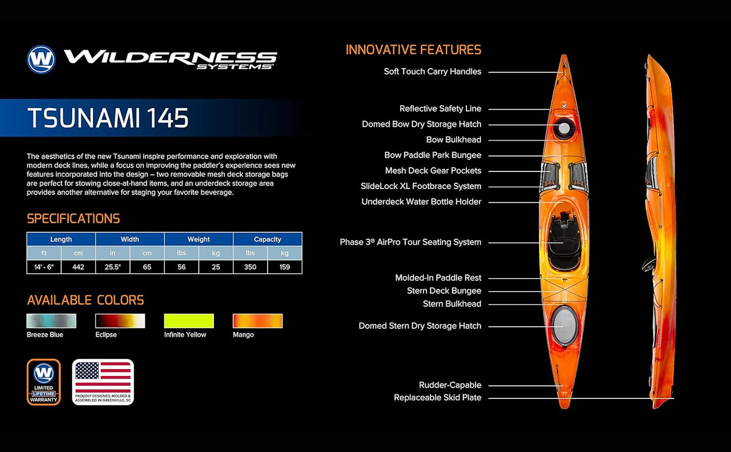 Wilderness Systems Tsunami 145