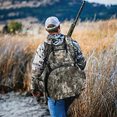 MDSTOP Turkey Vest with Detachable Seat Cushion, Turkey Hunting Vest with Game Pouch, Turkey Hunting Gear for Turkey Dove and Upland Bird Hunting