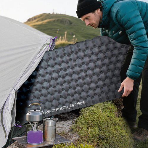 Ultralight Insulated Sleeping Pad, 5.4 R-Value, 3.2in Thickened, Withstand -20°C (-4°F), 7-Layers, Lightweight Waterproof Compact Camping Air Mattress Pad Backpacking Sleep Pad for Hiking Camping