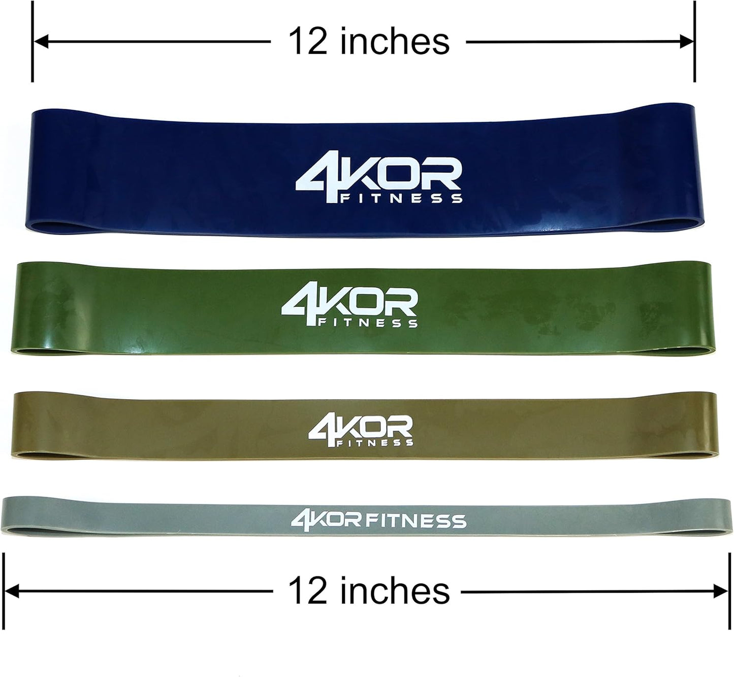 Resistance Loop Band Set, Perfect for Crossfit, Yoga, Physical Therapy, and Booty Building