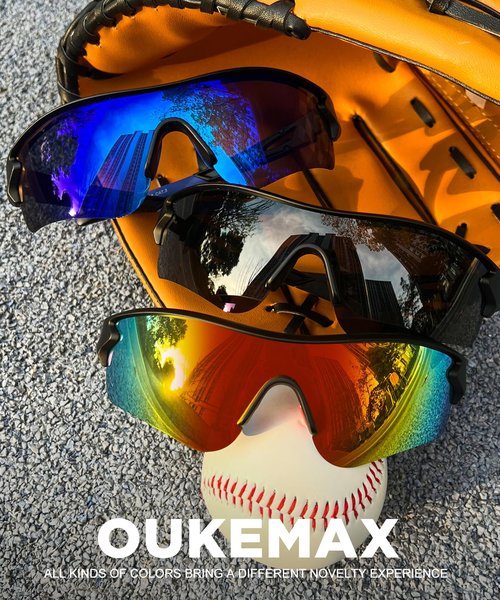 OUKEMAX Polarized Sunglasses-Men-Women Running Sunglasses: Sports Sun glasses Mens Polarized Sun Glasses Cycling Fishing