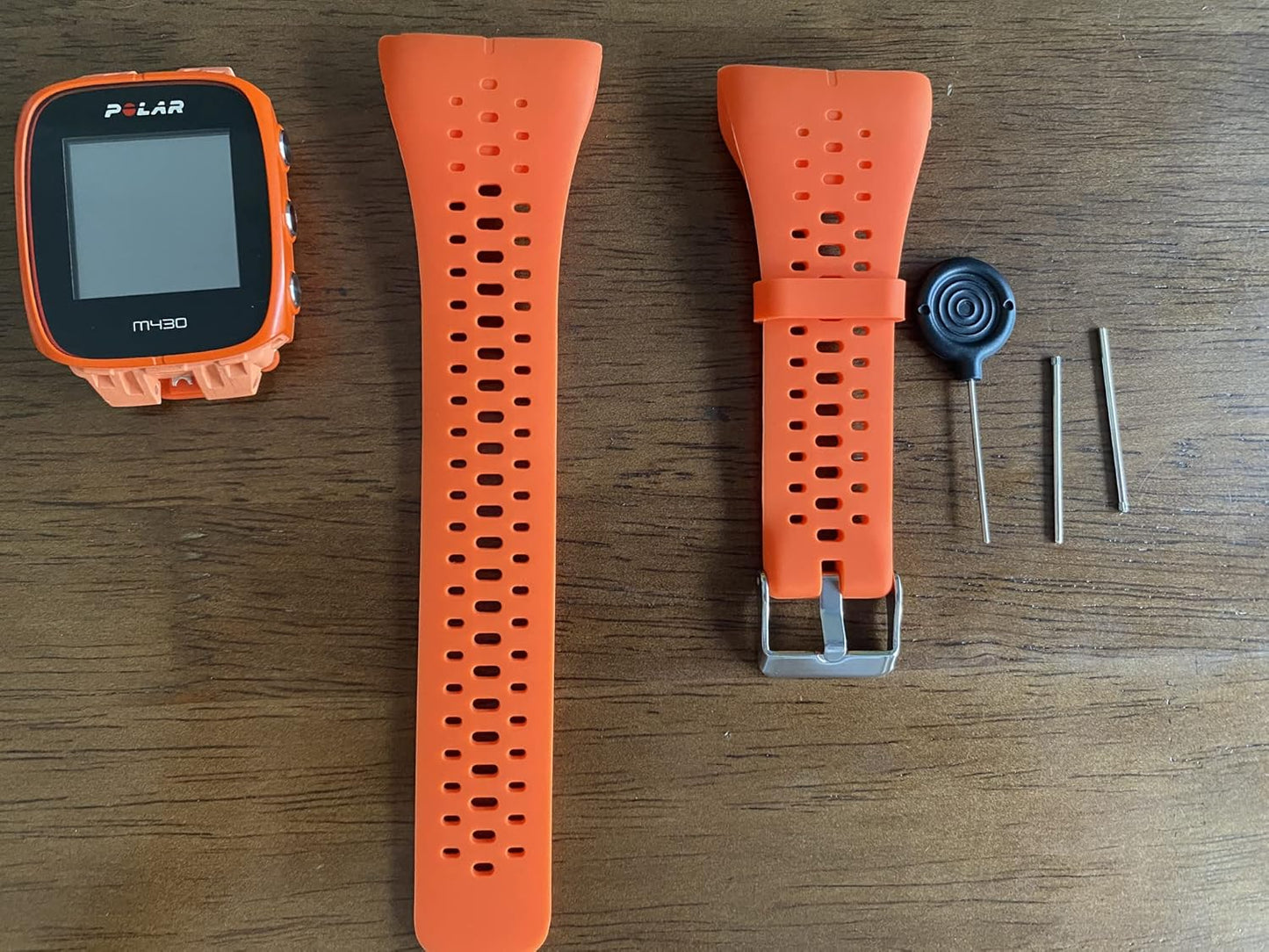 Muovrto Watch Strap for Polar M400/Polar M430, Silicone Replacement Strap
