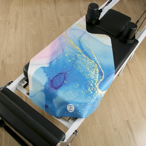 Pilates Mat, Pilates Reformer towel non slip,Reformer Mat Easy to Wash Light Weight Portable (Shinning)