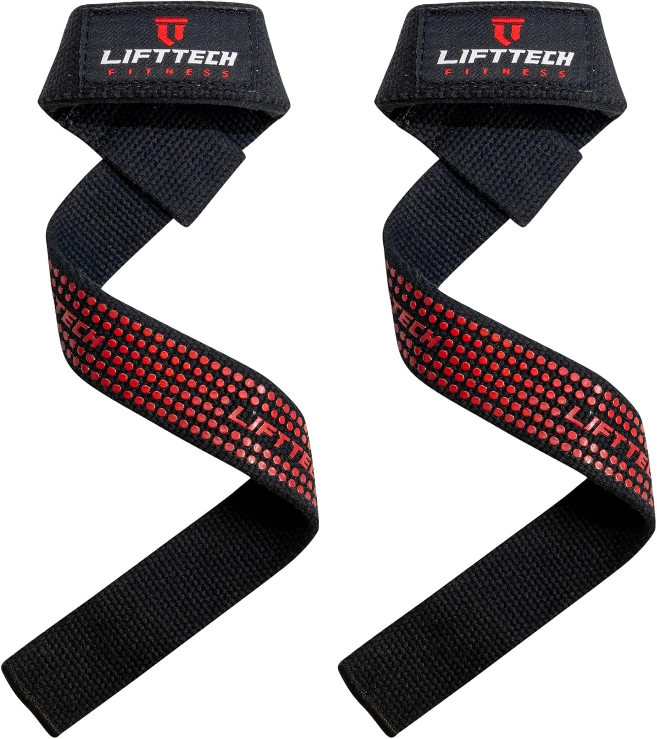 Weight Lifting Straps For Men and Women - Cotton Gym Straps for Weightlifting, HIIT, Strength Training - Pull ups & Deadlift Straps - Lifting Wrist Straps - One Size