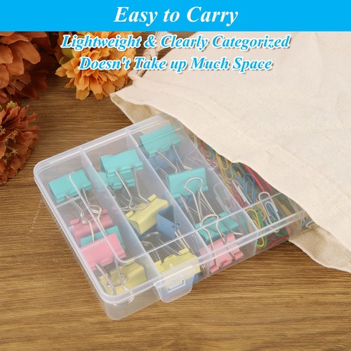 LDHHYH 10 Pack 6 Grids Tackle Box Organizer, Clear Fishing Tackle Boxes, Clear Organizer Box with Dividers, Plastic Storage Organizer Container for Crafts, Beads, Earrings, Screws, Nail, Pins