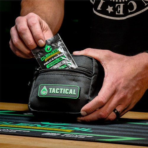 CLENZOIL Field & Range Single Wipe Multi-Pack - Individual CLP Cleaning Wipes - for Hunting Firearm Maintenance - Removes Dirt & Oils - No-Mess Gun Cleaner