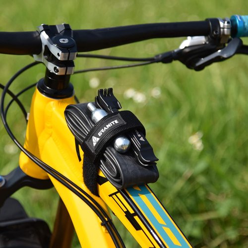 Granite-Design Rockband Bicycle Gear Carrier Strap (Black)