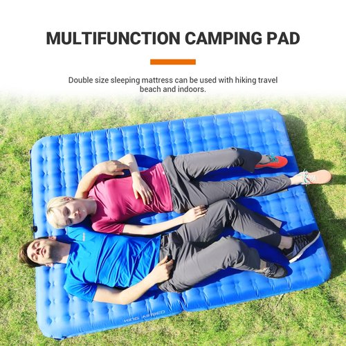 KingCamp Air Mattress Sleeping Pad, Ultra-Lightweight, Compact, and Waterproof Camping Pad for Backpacking, Hiking, and Outdoor Adventures