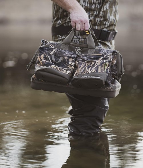 ALPS OutdoorZ Ducks Unlimited Pit Blind Bag - Mossy Oak Shadow Grass Habitat
