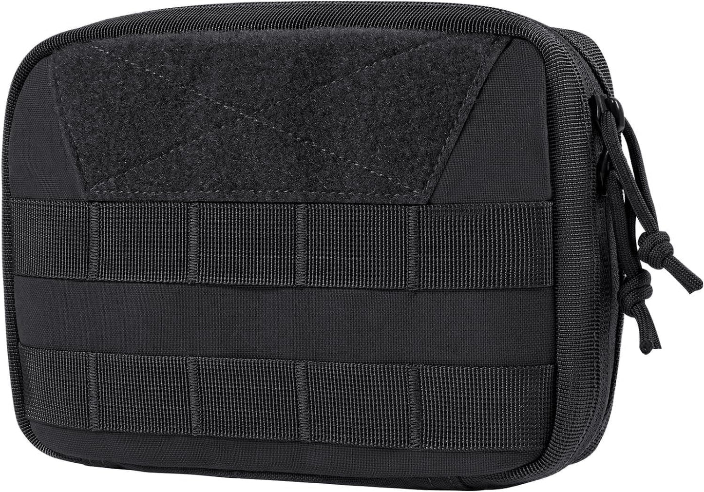OneTigris MOLLE Pouch, Tactical Admin Pouch Belt EDC Tool Organizer Zippered Utility Waist Pack 7.5"x5"x2"