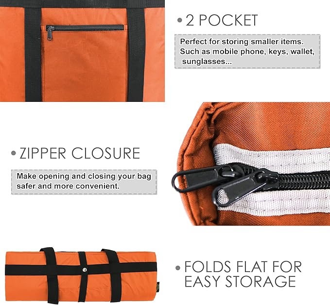BeeGreen Insulated Cooler Bag Leakproof Freezer Shopping Tote for Groceries Thermal Food Delivery Bag