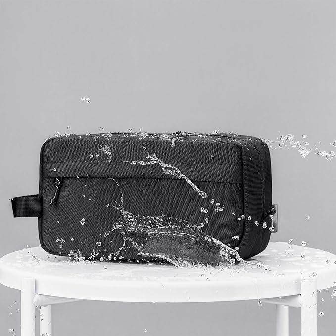 Vorspack Travel Toiletry Bag for Men - Hanging Toiletries Bag Water Resistant Dopp Kit Travel Bag for Toiletries Accessories