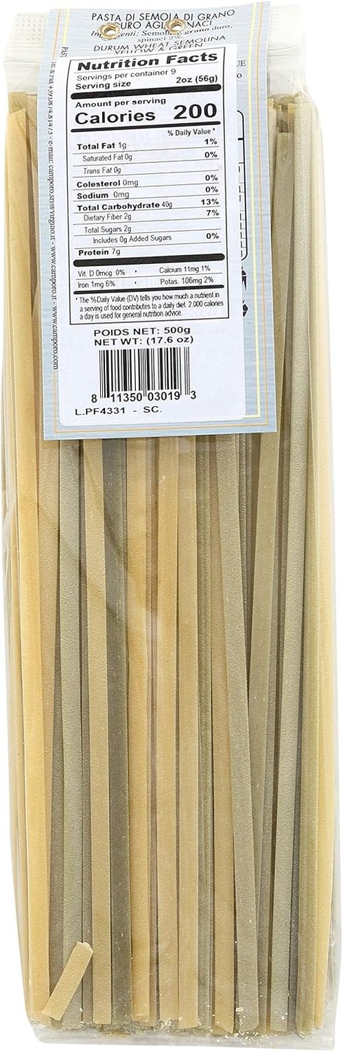 Camp'Oro Black Squid Ink Pasta