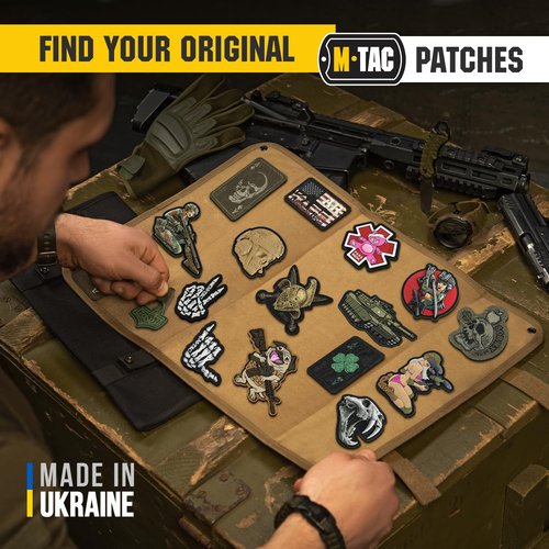 M-Tac Morale Patch - PVC 3D Funny Military Tactical Patch - Tactical Cool Army Meme Patches for Vest, Backpacks, Hats - Hook and Loop Patches (Dog Rex)