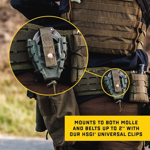 High Speed Gear - Slick Handcuff Taco MOLLE Pouch, Police Gear & Military Gear, MOLLE Handcuff Pouch