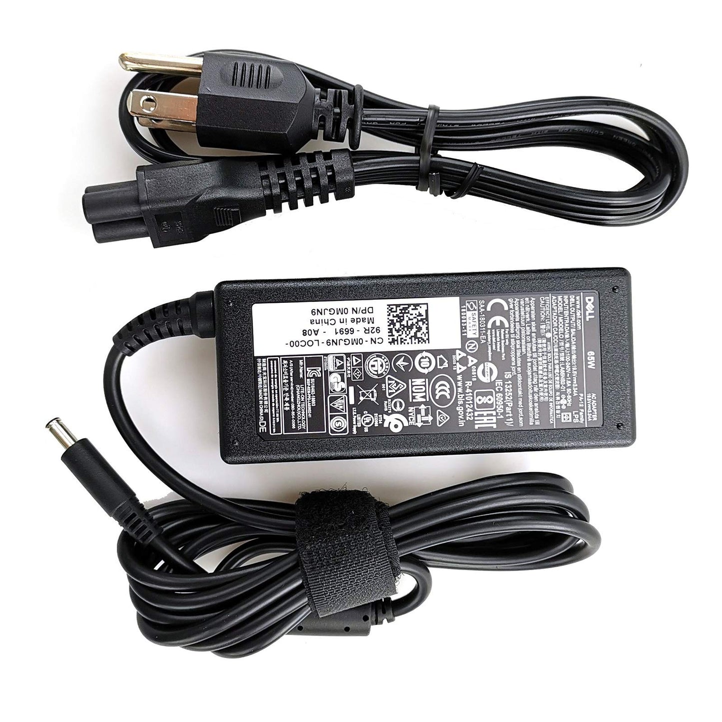 New Dell Original Laptop Charger 65W watt 4.5mm tip AC Power Adapter(Power Supply) with Power Cord for Inspiron 13 14 15,3000 5000 7000 Series,5558 5755 3147 7348-2in1 5555 5559,0G6j41 0MGJN