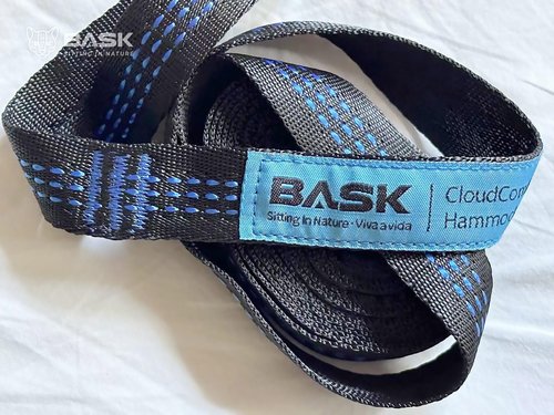 BASK Ultralight Portable Single Hammock with High Strength Straps – High Performance, Comfortable and Breathable Material 20DNylon for Camping, Backpacking,Travel,and Garden – up to 330lbs