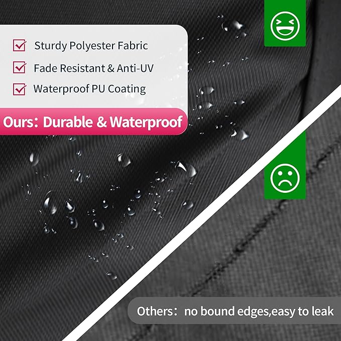 NEXCOVER Trailerable Boat Cover, Length: 20'-23' Beam Width: up to 100", Waterproof Heavy Duty Cover, Fits V-Hull, TRI-Hull, Runabout, Pro-Style, Bass Boat, Storage Bag & Tightening Straps Included.