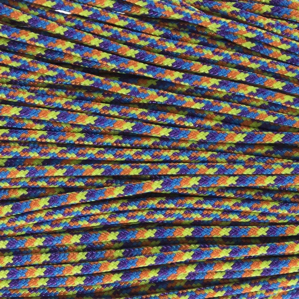 PARACORD PLANET | 275 LB Paracord Breaking Strength Tactical 5-Strand 3/32” (2.38) Thickness Parachute Cord Rope | 100 FT Hanks - Black