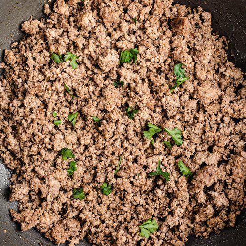 Freeze Dried USDA Ground Beef | Pre-Cooked Shelf Meat for Survival Emergency Food Supply, Meal Prep, MRE and Backpacking/Camping | Made in USA | Shelf Live 25+ Years | 32 Oz