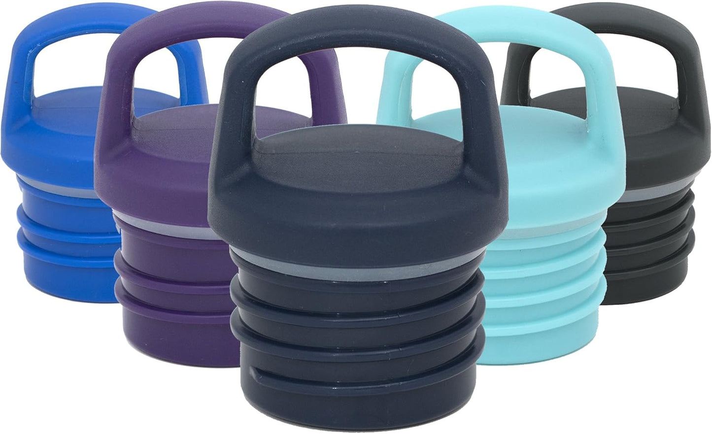 Simple Modern Ascent Chug Lid - Fits All Ascent and Hydro Flask Standard Mouth Water Bottle Sizes - Leak Proof, Double Wall Insulated - Deep Ocean