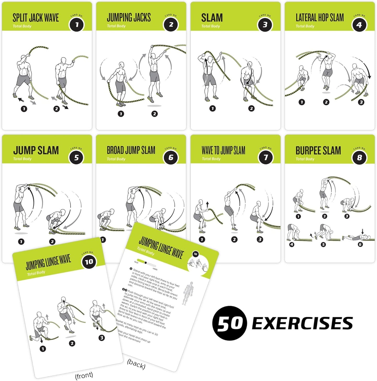 NewMe Fitness Yoga Pose Workout Cards, Instructional Fitness Deck for Women & Men, Beginner Fitness Guide to Training Exercises at Home or Gym
