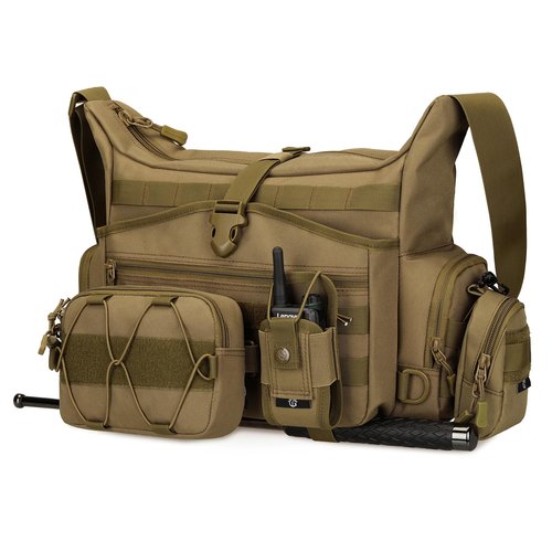 Tactical Molle Admin Dump Pouch, Molle Pouches for Vest Utility EDC Pouch Bag Dual-Purpose Sub Abdominal Dangler Drop with Molle Loop Back Strap (Black)