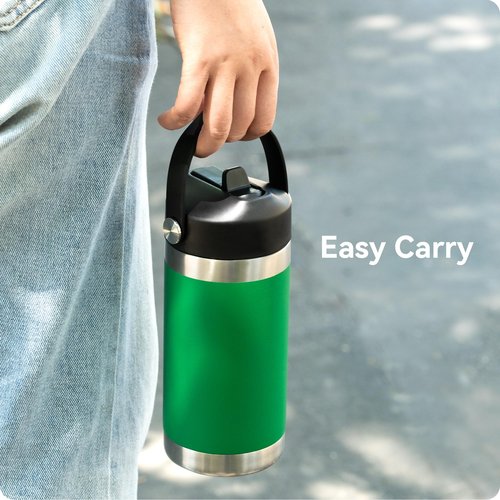 Snowfall Straw Lid for YETI Rambler Bottle, Replacement Cap Lid with Straws for Yeti 12oz 18oz 26oz 36oz 64oz Rambler Water Bottle, BPA-free