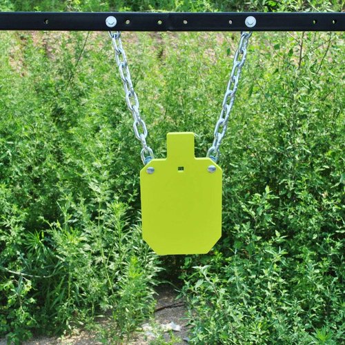 Highwild AR500 Steel Target for Shooting 3/8" Thick Gong Silhouette Metal Target - Laser Cut - Neon Color