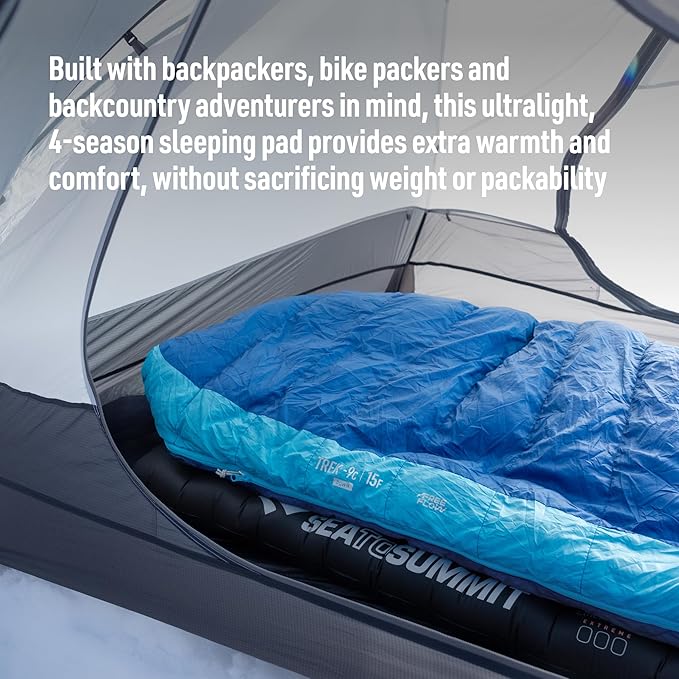 Sea to Summit Ether Light XR Pro Insulated Sleeping Pad, Rectangular - Large (78 x 25 x 4 inches)