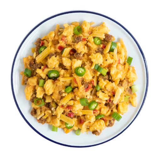 Mountain House 2-Servings Veggie Chorizo Breakfast Scramble & Breakfast Skillet Freeze-Dried Backpacking Camping Food Gluten-Free