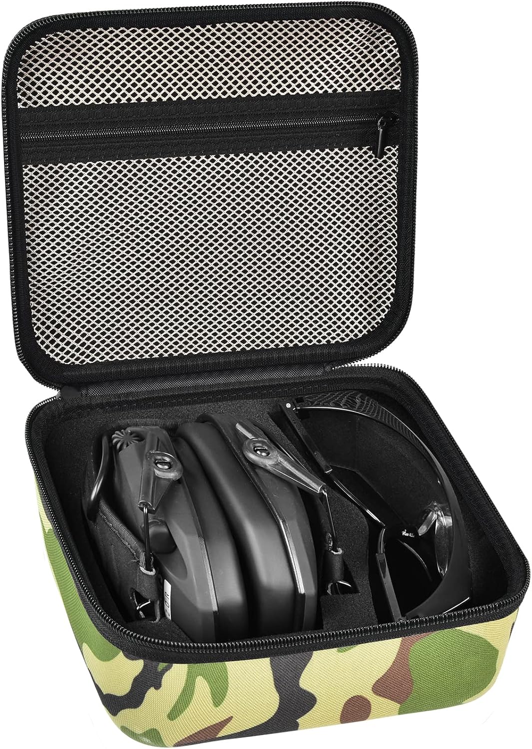 PAIYULE Case for Walker's Razor Slim Electronic Earmuffs/for Howard Leight Shooting Hunting Hearing Ear Protection