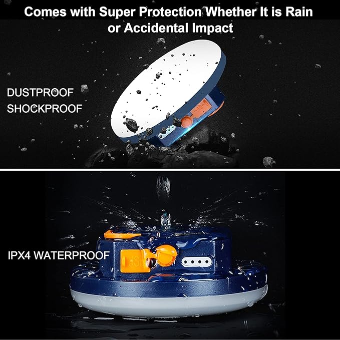 10000mAh 4000LM Flashlight Portable LED Camping Lantern Rechargeable Light 30W with Magnet , IPX4 Waterproof Tent Lights Power Failure Emergency Survival Kits Snowstorm Christmas Day Gift