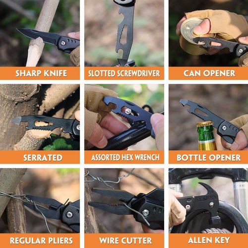 Fathers Day Ideal Gifts for Dad - Gifts for Dad, Fathers Day Dads Gift - Dad's Present from Daughter Wife, Dads Birthday Gift - Multitool Hammer, Christmas Stocking Stuffers for Stepdad, Husband, Men
