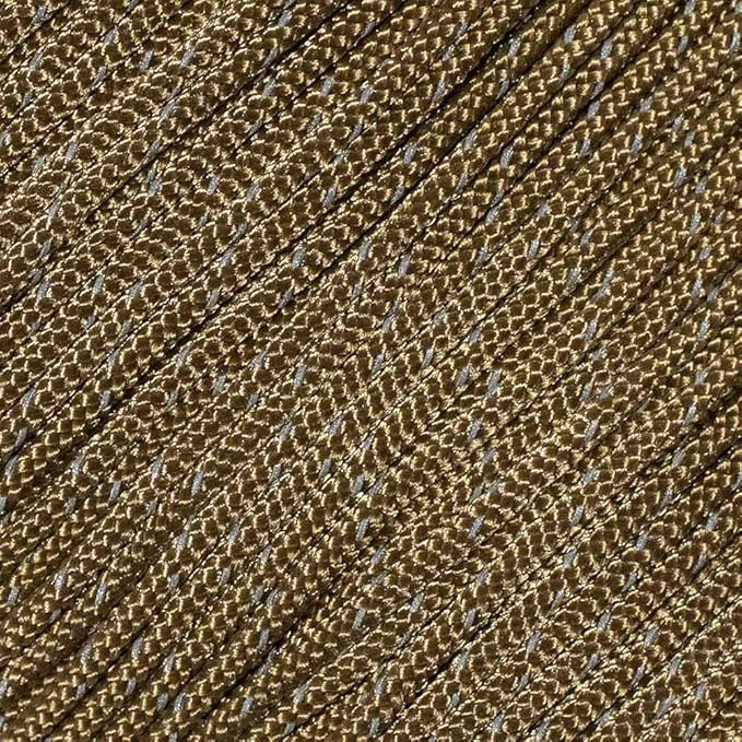 West Coast Paracord – 95 Tensile Strength - 1 Strand Reflective Paracord (100 Feet, Brown)