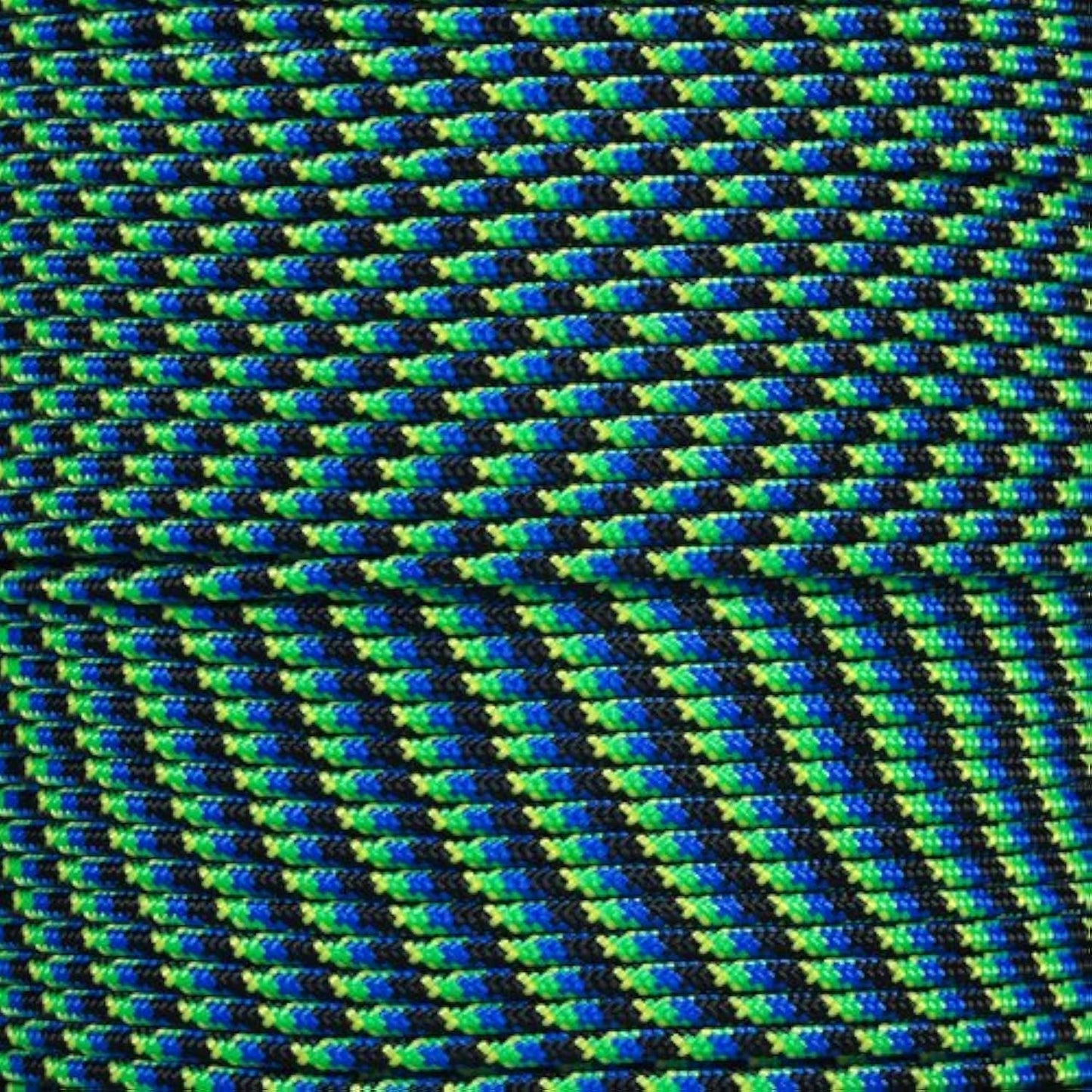 PARACORD PLANET | 275 LB Paracord Breaking Strength Tactical 5-Strand 3/32” (2.38) Thickness Parachute Cord Rope | 100 FT Hanks - Black