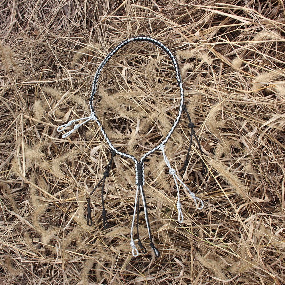 PSKOOK Duck Call Lanyard Paracord Hunting Goose Calls 12/16/20 Adjustable Loops Outdoor Predator Gear for Pheasant Waterfowl Hand Braided Necklace