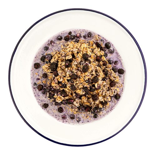 Mountain House Granola with Milk & Blueberries | Freeze Dried Backpacking & Camping Food | 2 Servings (Pack of 4)