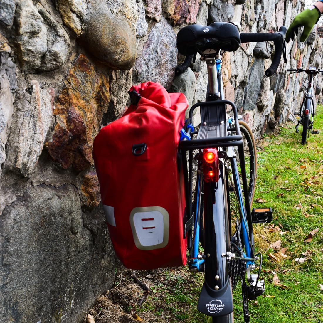 Planet Bike Superflash 65 Bike Tail Light,Red/black
