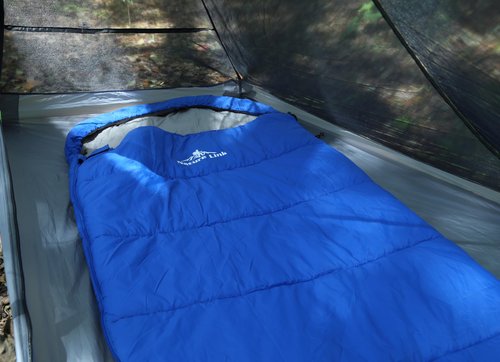 Nature Link Lightweight Mummy Sleeping Bag 2.87lbs, Backpacking Sleeping Bag 42℉-55℉, Nylon Shell and Lining, Compact, Ultralight Sleeping Bag for Backpacking Camping Hiking