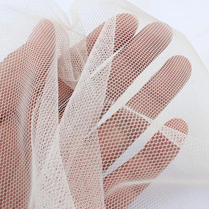 White DIY Mosquito Net Fabric | 10x30 FT Netting | Insect Cover for Garden, Patio, Outdoor & Windows | Multiple Sizes in Black, White & Green | Raised Bed Screen Mesh Barrier