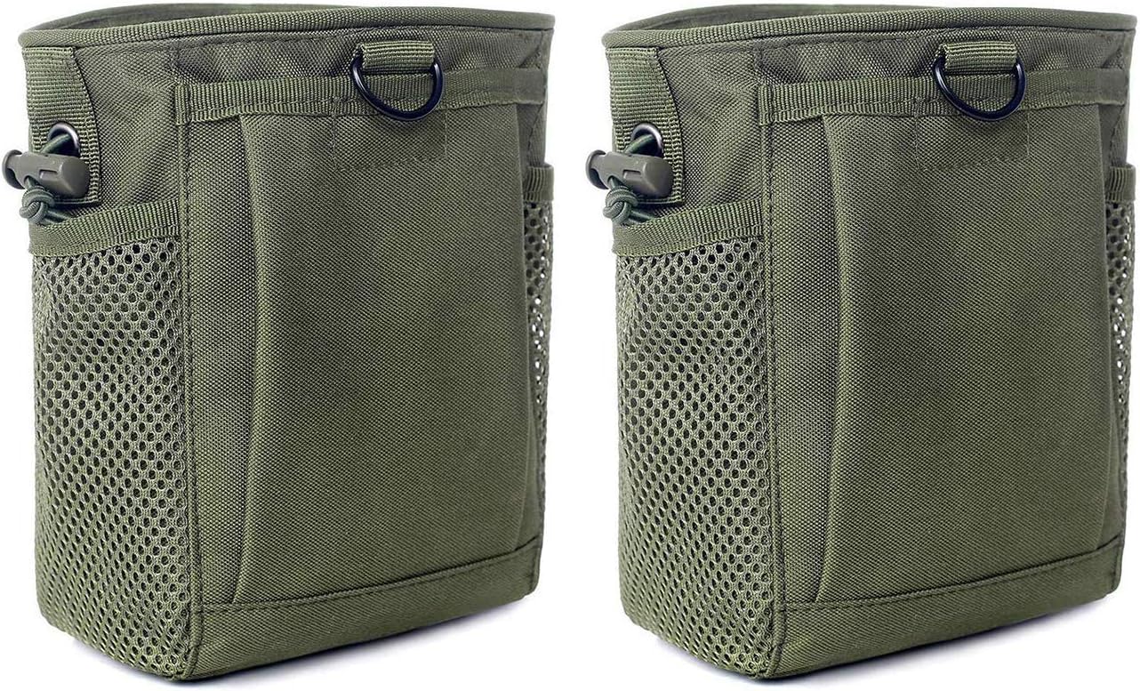 Tactical Molle Dump Pouch Drawstring Magazine Dump Bag Military Utility Belt Ammo Pouch