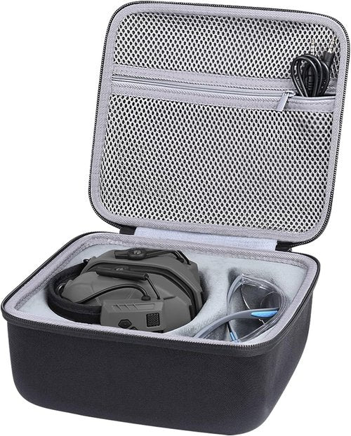 co2CREA Hard Case Replacement for Walker's Razor Slim Electronic Muffs Earmuffs