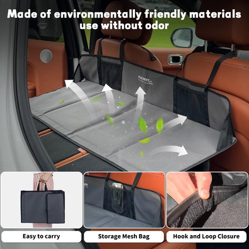 Portable Air Mattresses for Sleeping,Car Rear Seat Mattress Extension Plate,Folding Car Bed Mattress,Increase Travel Trunk Space & Car Bed Camping Space for Car/SUV/Model Y/3-Camping Essential ﻿