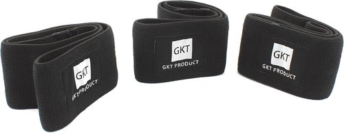 Loop Resistance Band Set of 3 - Light, Medium, Heavy Resistance - Hip, Butt, and Leg Activation, Mobility, Exercise Bands - Non-Slip Circle Bands