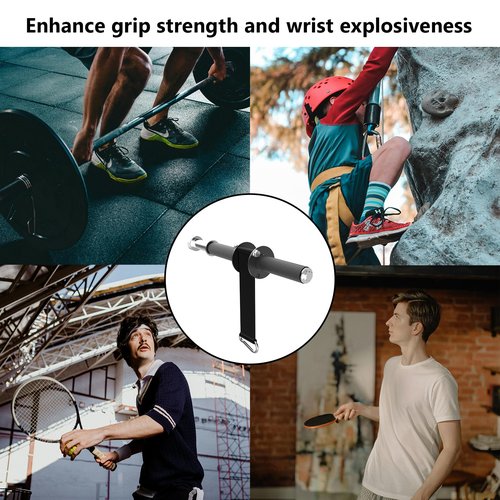 Wrist and Forearm Blaster, Wrist Roller & Forearm Strengthener for Training and Workout, Ideal for Hand, Wrist, and Forearm Muscle Strength Training at Home or Gym