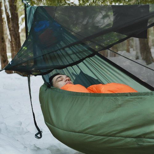Travel Bird Hammock Underquilt for Camping Hammock, Warm Insulation Ultralight 4 Season Under Quilt for Hammocks, Portable for Hiking, Backpacking