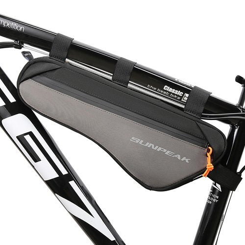 Sunpeak Bike Frame Storage Bag Top Tube Bike Bag Water Resistant Bicycle Triangle Pouch Bike Accessories Bag for Phone Wallet Keys Tools Use for Road Bike MTB Bicycle