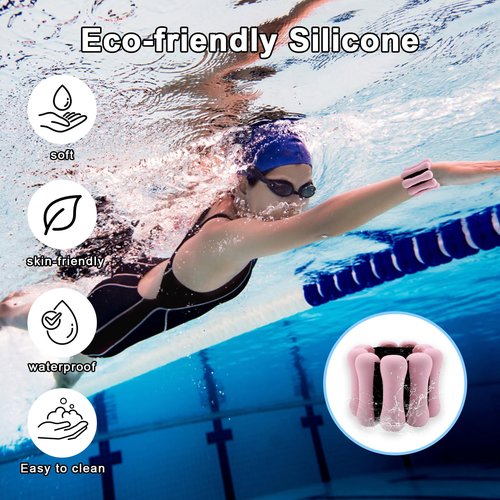 Adjustable wrist and ankle weights for women-Ankle Weights 2 Lbs/1Lb Each-Leg weights for women man (Pink)