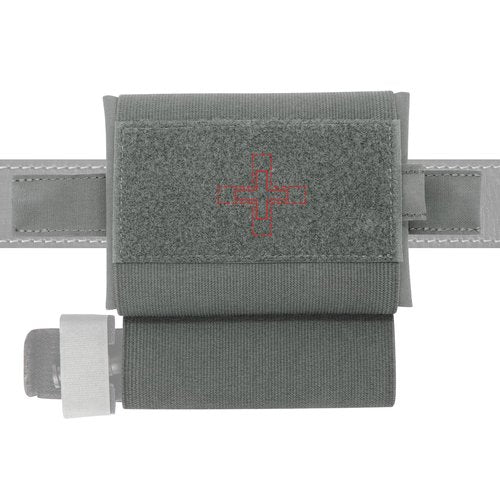 Qavctw Molle Tactical Pouch Belt Ifak Micro Med Pouch with TQ Holder, Mini First Aid for Purse Medical Pouch Portable Micro Trauma Kit Empty EDC Bag Ifak Refill First Aid Kit Bag